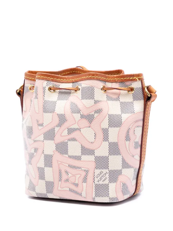 Louis Vuitton Pre-Owned 2017 Damier Azur Tahitienne Nano Noe