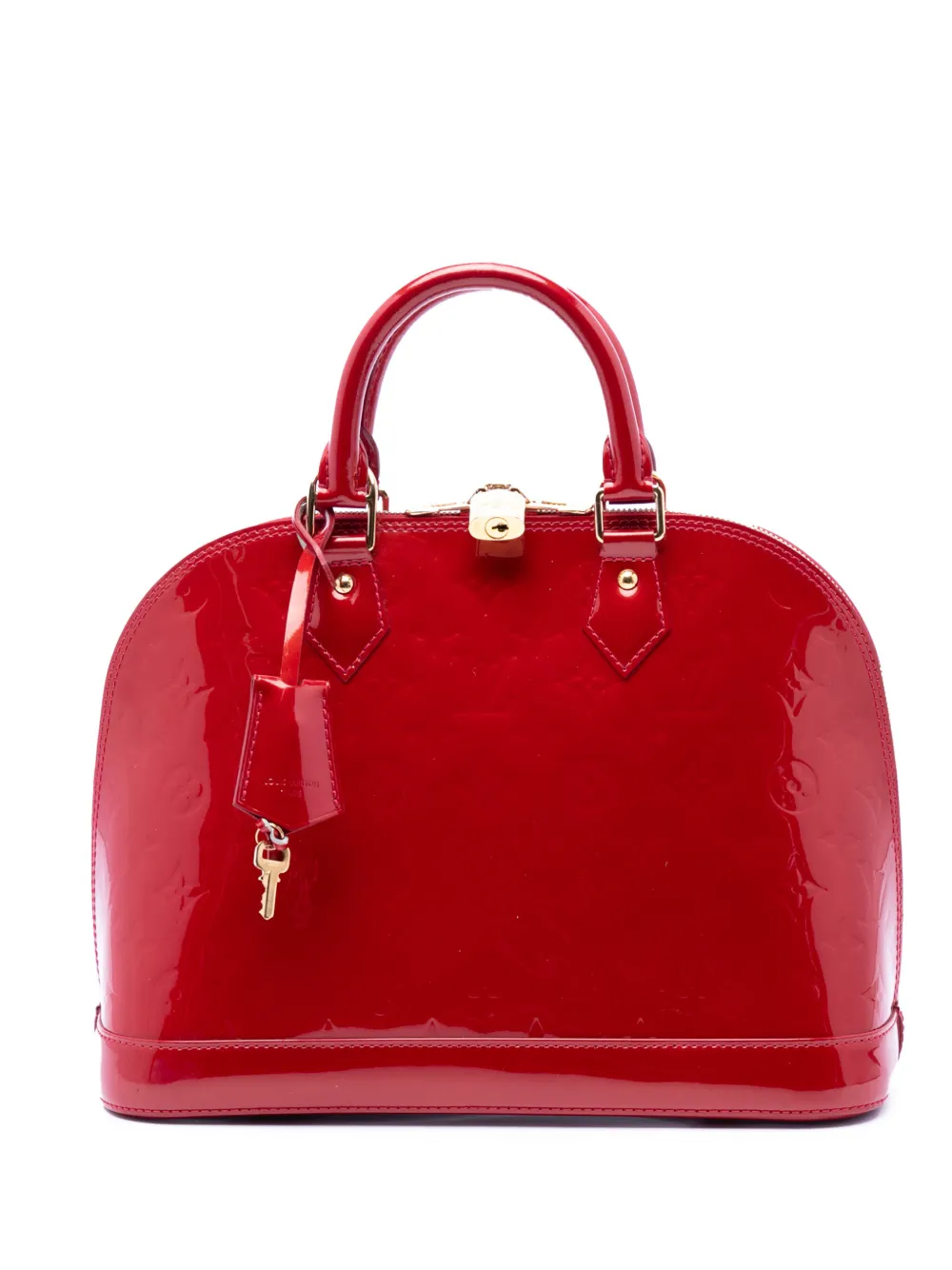 Louis Vuitton Pre-Owned 2013 Monogram Vernis Alma PM handbag - Rot