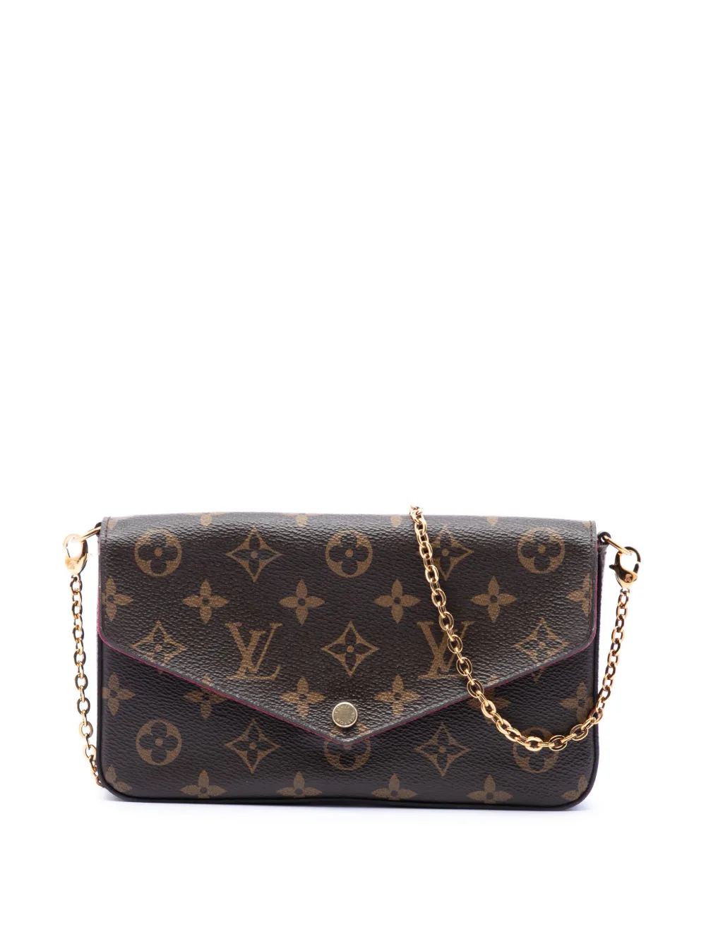 Louis Vuitton Pre-Owned 2018 Monogram Pochette Felicie crossbody bag - Braun