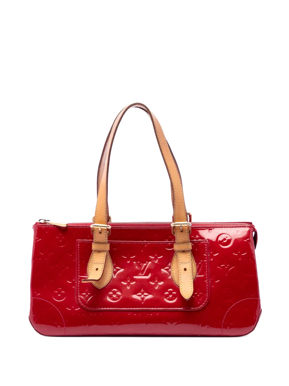 Louis Vuitton Pre-Owned 2010 Monogram Vernis Rosewood Avenue shoulder bag - Rot