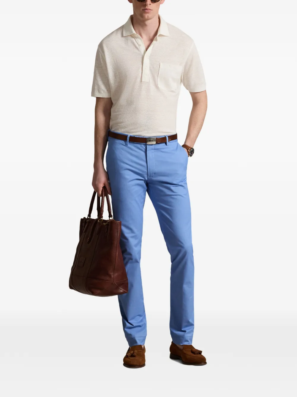 Polo Ralph Lauren Slim-fit chino Blauw