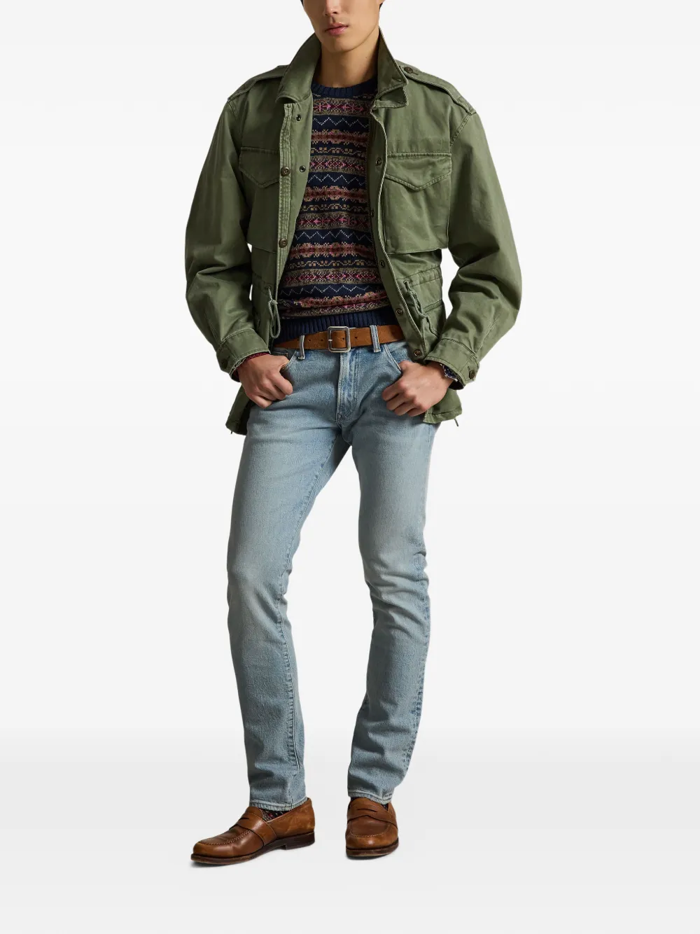 Polo Ralph Lauren Slim-fit jeans Blauw