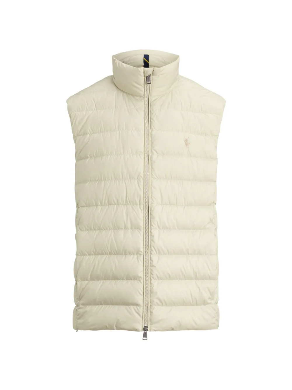 Polo Ralph Lauren Pony water-repellent quilted gilet - Nude