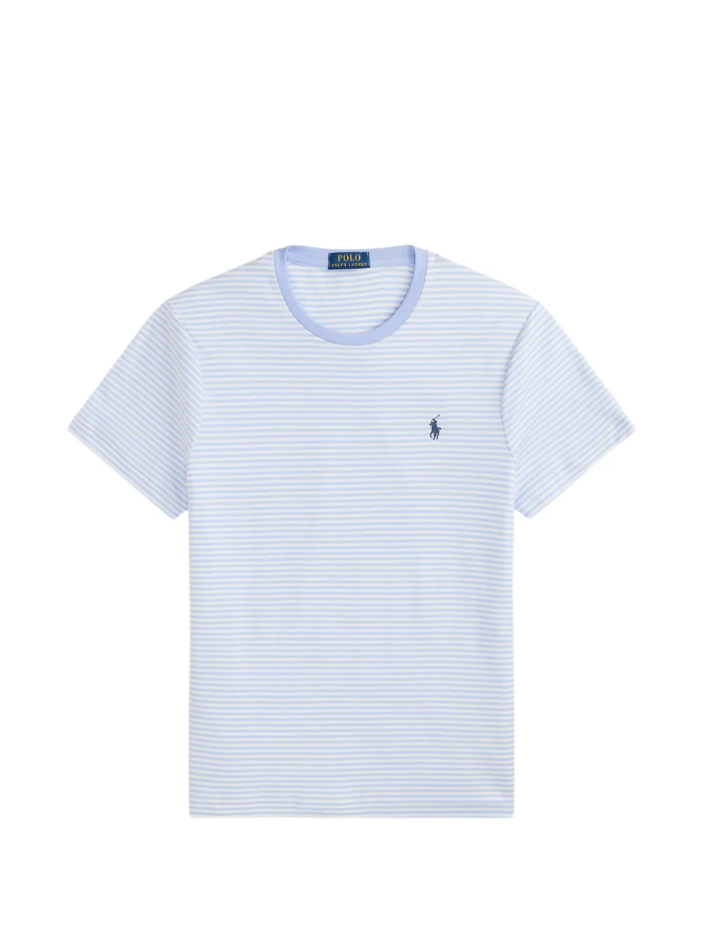 Polo Ralph Lauren Gestreiftes T-Shirt mit Logo - Blau