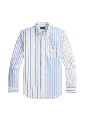 Polo Ralph Lauren Pony ストライプ リネンシャツ | ブルー | FARFETCH JP