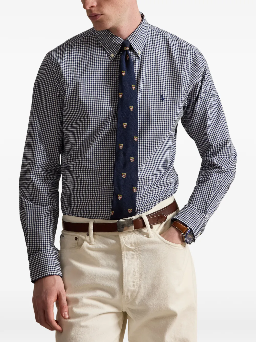 Polo Ralph Lauren Overhemd met gingham ruit Blauw