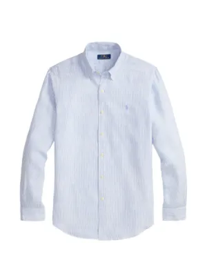 Polo Ralph Lauren Linen Shirt | White | FARFETCH