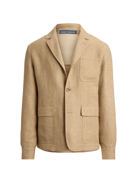 Polo Ralph Lauren notch-lapel patch-pocket jacket