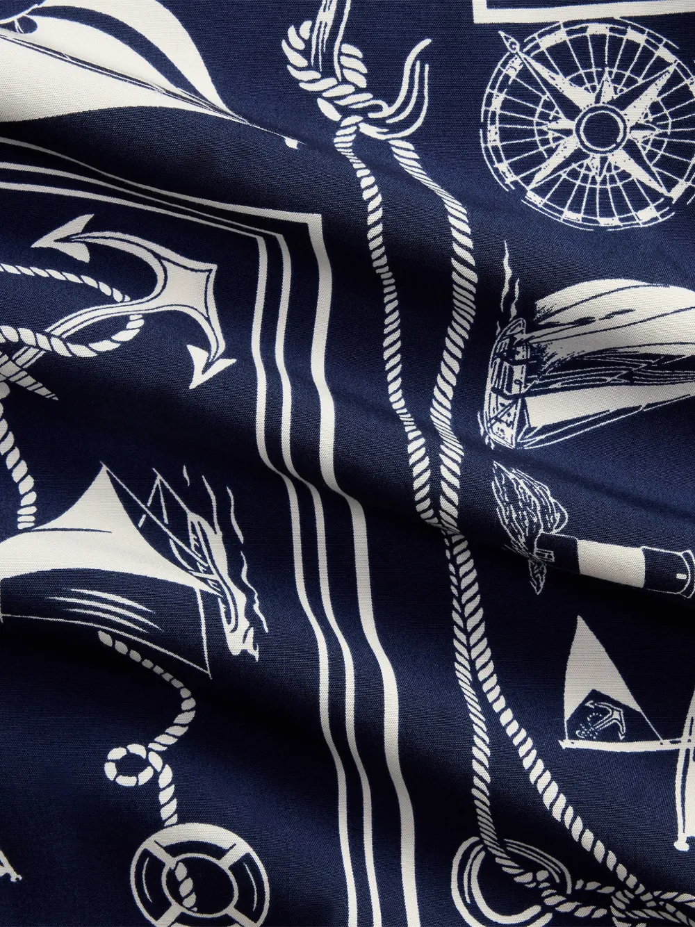 Polo Ralph Lauren Overhemd met patchwork en print Blauw