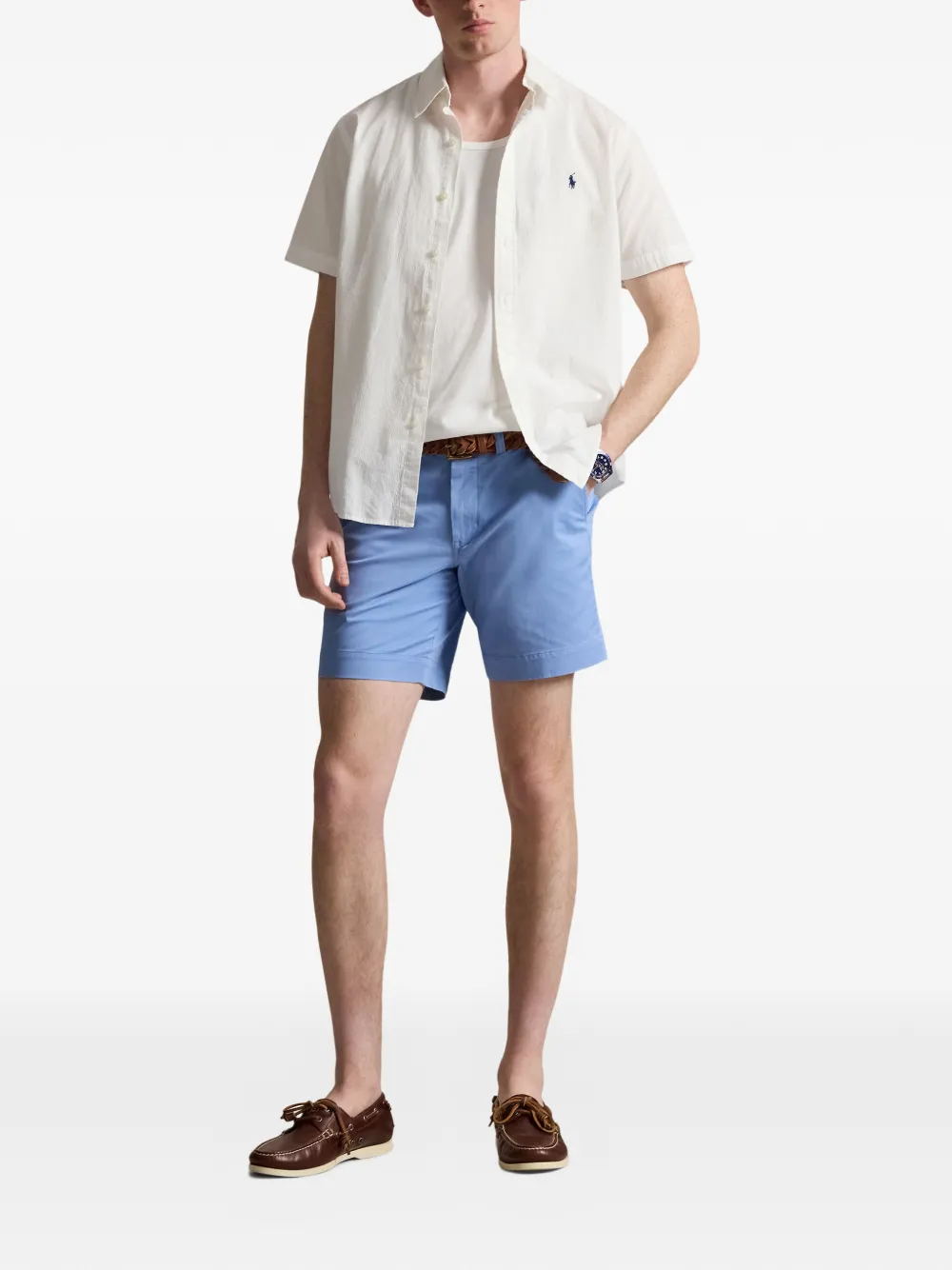 Polo Ralph Lauren Chino shorts Blauw