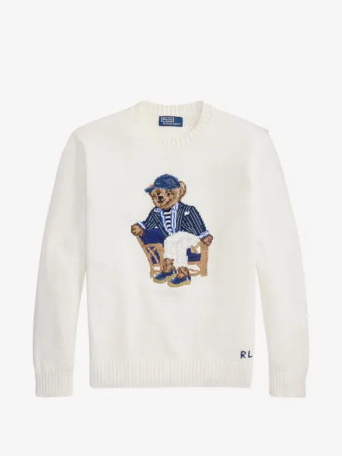 Polo Ralph Lauren Polo Bear intarsia-knit sweater