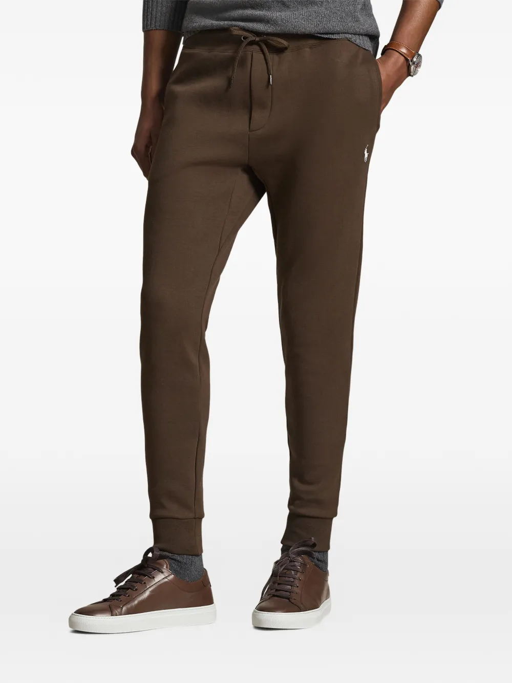 Polo Ralph Lauren Trainingsbroek met geborduurd logo Bruin