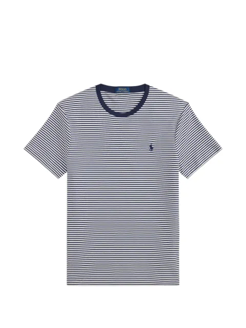 Polo Ralph Lauren playera a rayas con logo bordado