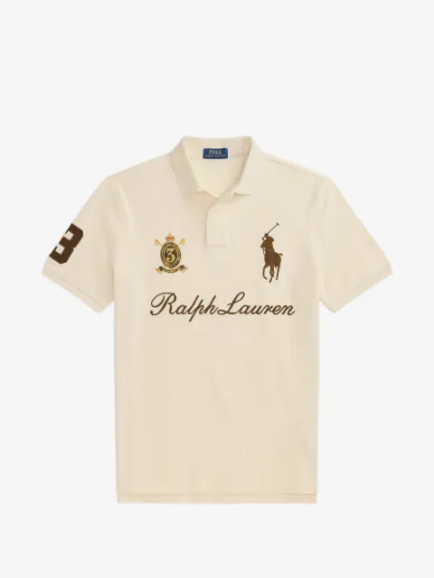 Polo Ralph Lauren logo-embroidered piqué polo shirt
