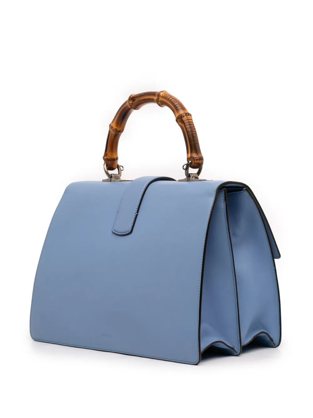  Gucci Pre-owned Bolso Satchel Dionysus Grande De Piel De Becerro Con Bordado Floral Y Tribanda Web 2016-2026 - Azul 