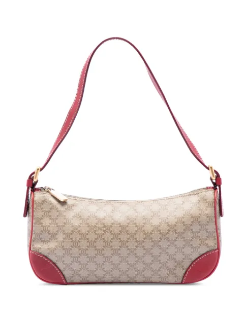 Celine Pre-Owned bolsa de hombro Macadam de lona revestida del siglo XX
