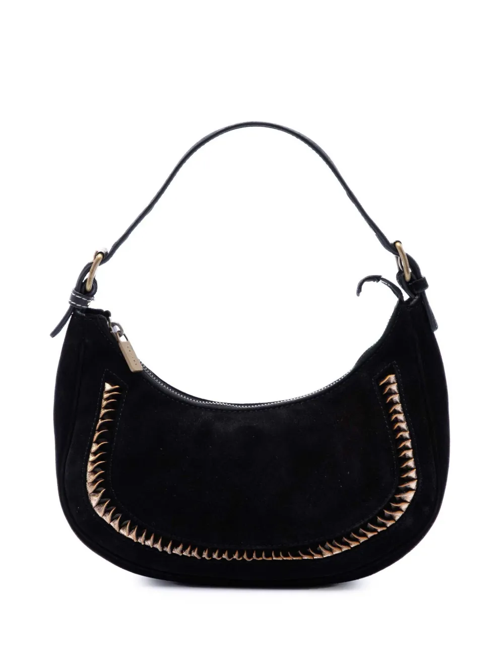 Celine Pre-Owned 2000 Suede Ava shoulder bag - Black