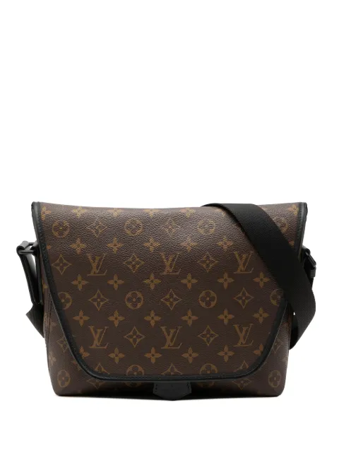 Louis Vuitton Pre-Owned 2020 Monogram Macassar Magnetic Messenger crossbody bag