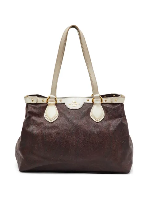 Etro Pre-Owned tote con estampado de cachemira