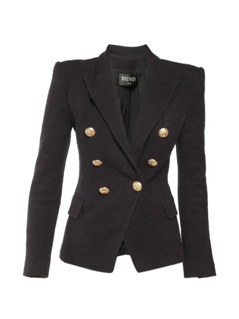 Balmain Pre-Owned blazer con doble botonadura