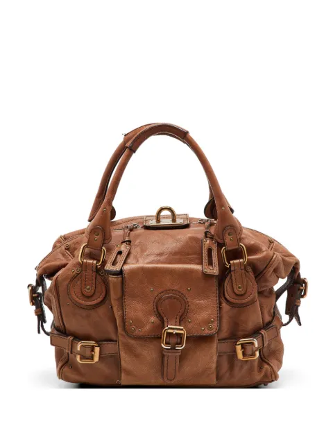 Chloé Pre-Owned Borsa tote Paddington media con fibbia