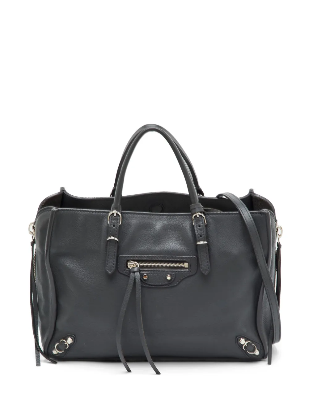 Balenciaga Pre-Owned Papier leather tote bag - Grau