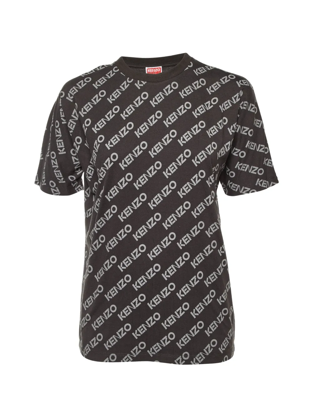Kenzo Pre-Owned logo-print T-shirt - Grigio