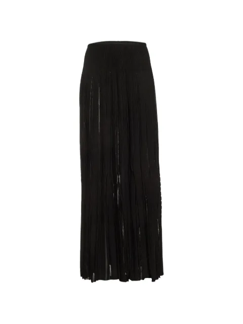 Alaïa Pre-Owned textured knit skirt