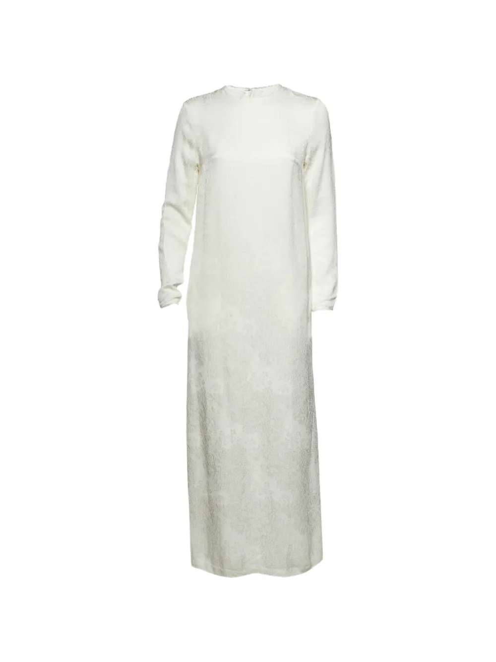 TOTEME floral-jacquard maxi dress - Bianco