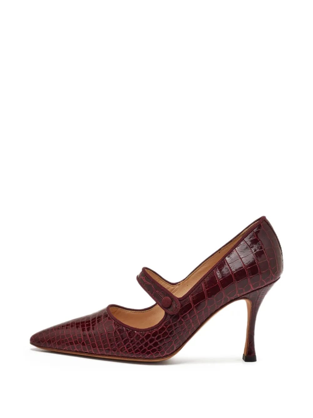 Manolo Blahnik Mary Jane pumps - Rot