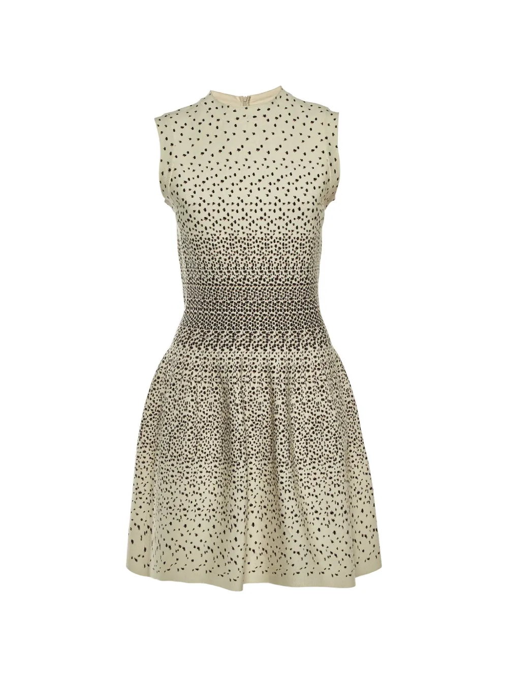 Alaïa Pre-Owned leopard-pattern mini dress - Toni neutri