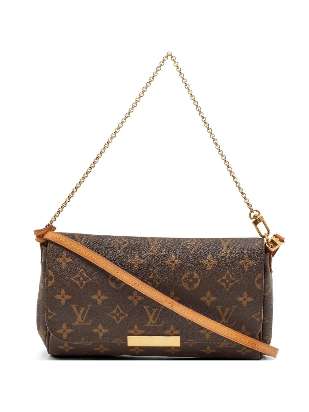 Louis Vuitton Pre-Owned 2014 MM Favorite Monogram shoulder bag - Marrone