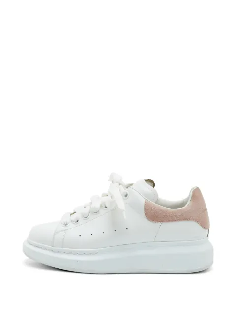Alexander McQueen Pre-Owned Oversized leather low-top sneakers