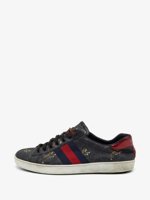 Gucci Pre-Owned Ace Tiger printed sneakers
