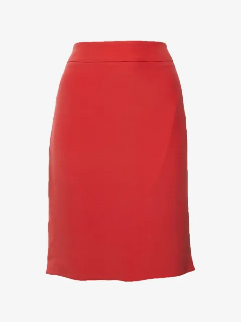 Armani Vintage textured knee-length skirt