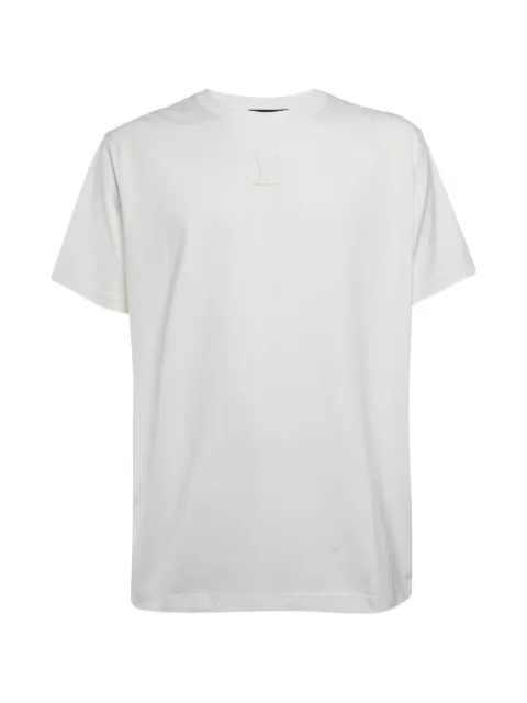 Louis Vuitton Pre-Owned  T-shirt con logo goffrato
