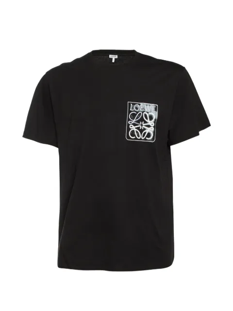 Loewe Pre-Owned Anagram-logo cotton T-shirt