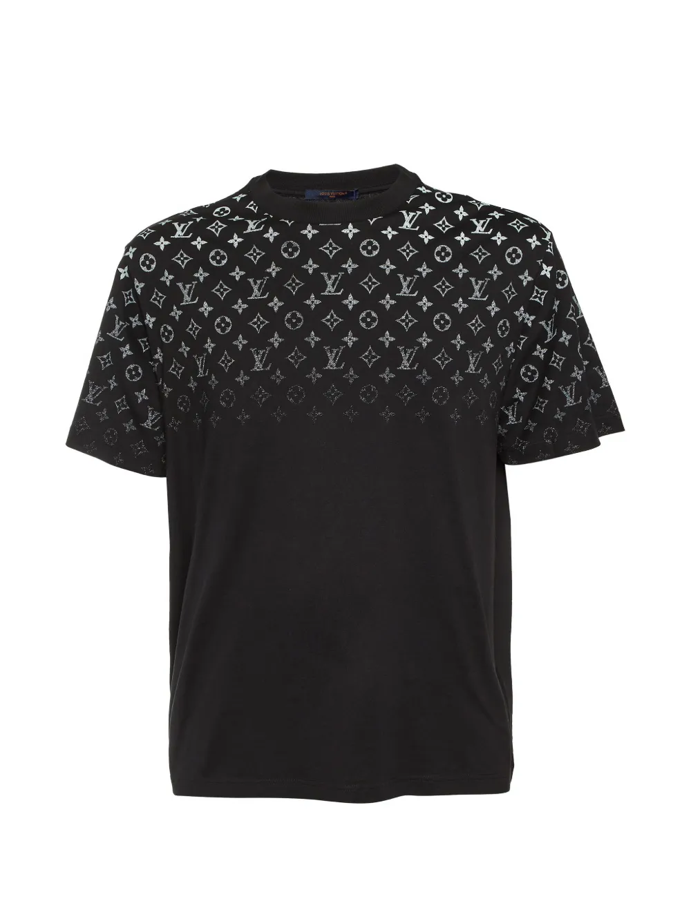 Louis Vuitton Pre-Owned gradient monogram cotton T shirt - Nero