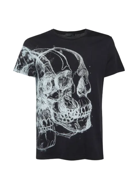 Alexander McQueen Pre-Owned Scribble Skull-print T-shirt