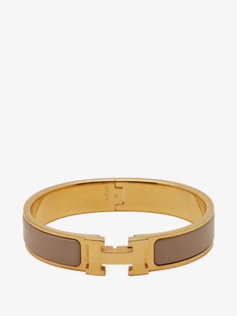 Hermès Pre-Owned Clic H armbånd med emalje