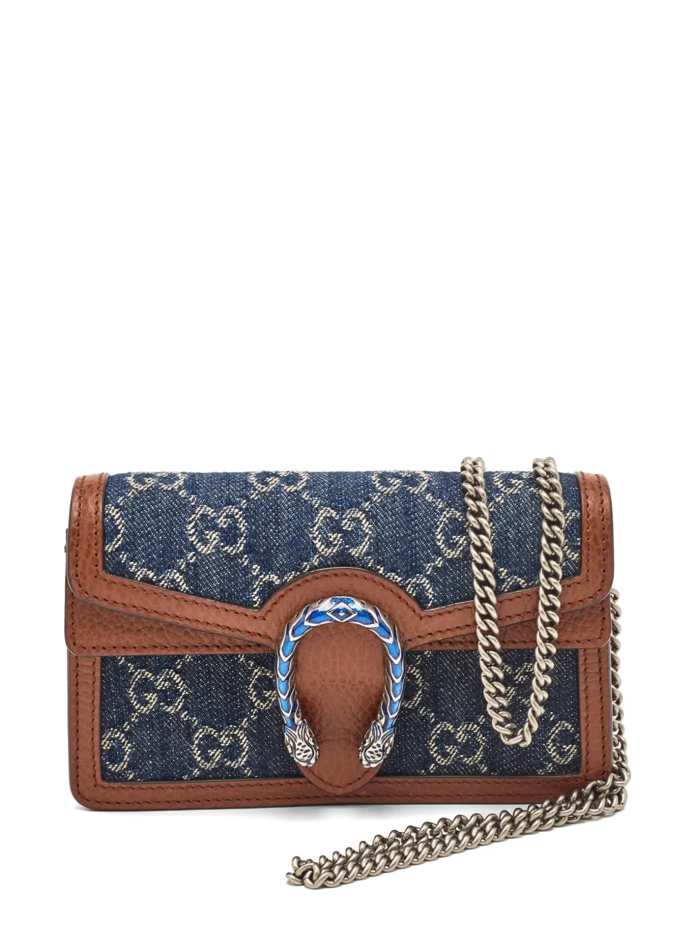 Gucci Pre-Owned Dionysus Super Mini shoulder bag - Blu