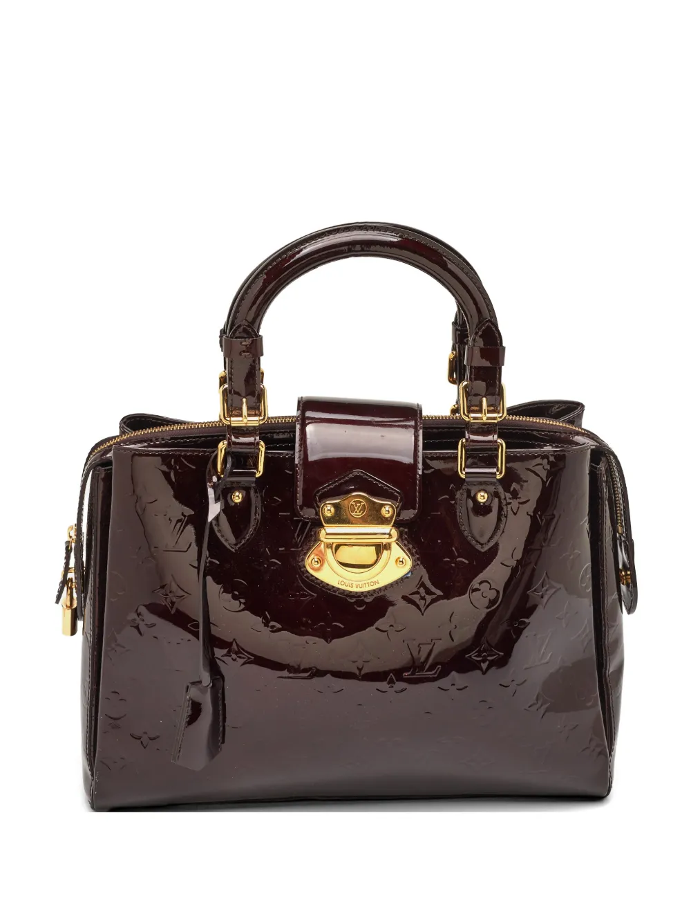 Louis Vuitton Pre-Owned Vernis Melrose Avenue monogram tote bag - Rosso