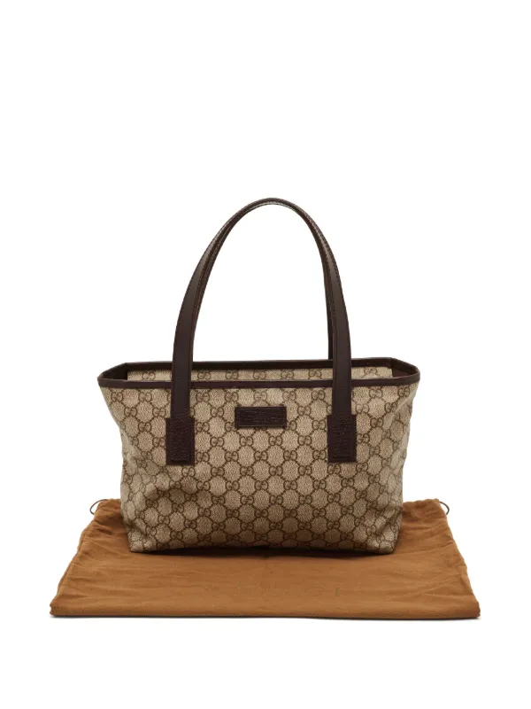 Gucci Pre-Owned GGパターン ハンドバッグ | ニュートラル | FARFETCH JP
