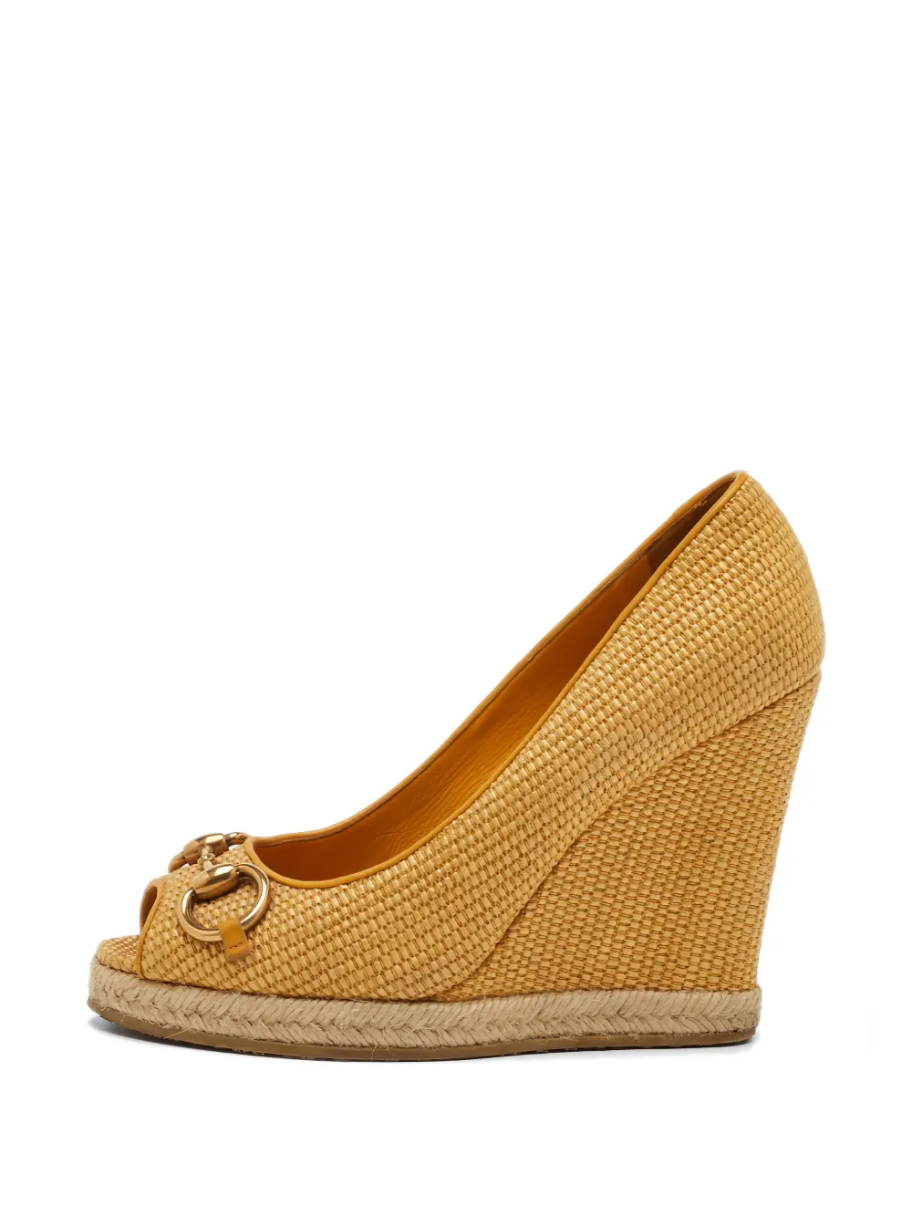 Gucci Pre-Owned Charlotte wedge pumps - Toni neutri
