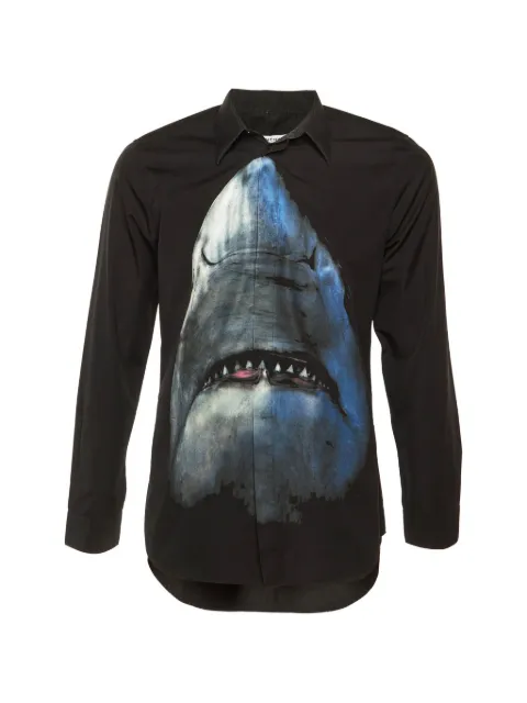 Givenchy Pre-Owned shark-print shirt