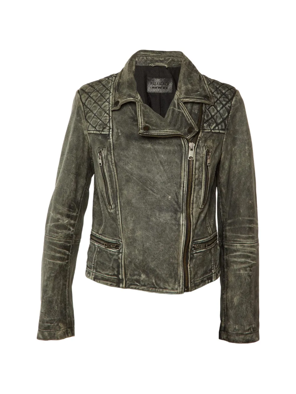 AllSaints Cargo biker jacket - Grigio