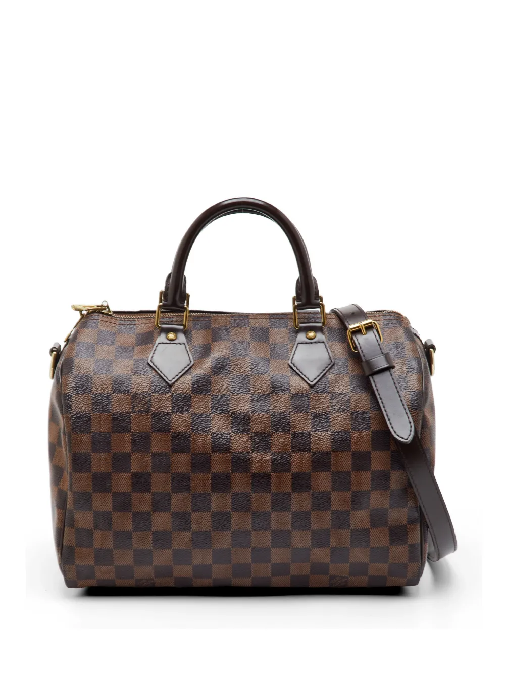 Louis Vuitton Pre-Owned 2013 Speedy Bandoulière Damier Ebene tote bag - Braun