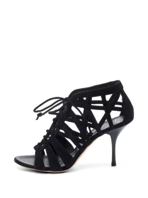 Giuseppe Zanotti Vintage ジグザグ サンダル | ブラック | FARFETCH JP