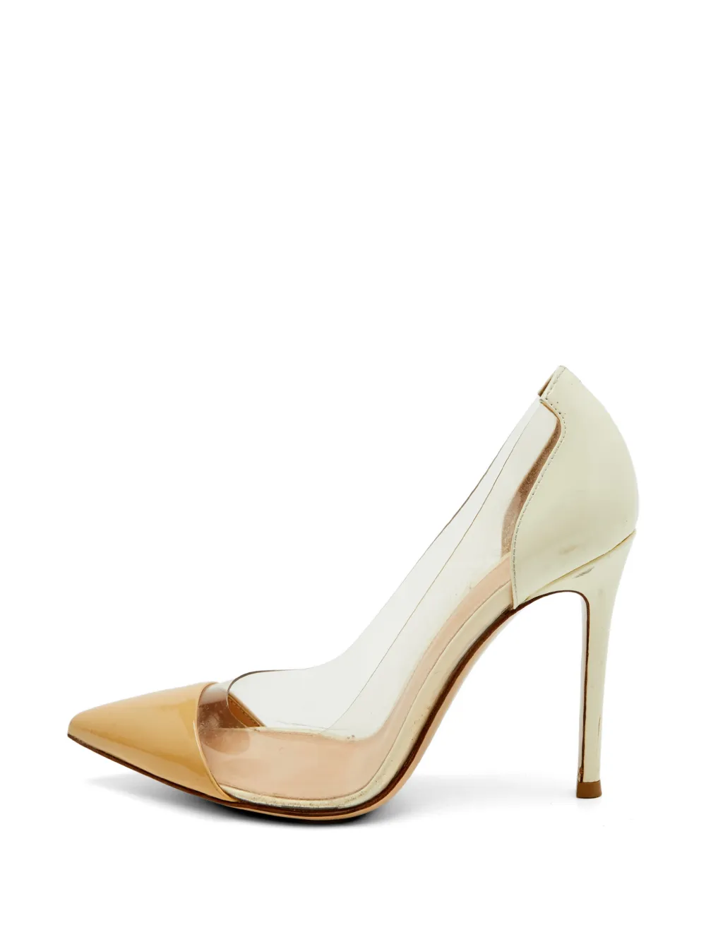 Gianvito Rossi pointed-toe pumps - Nude