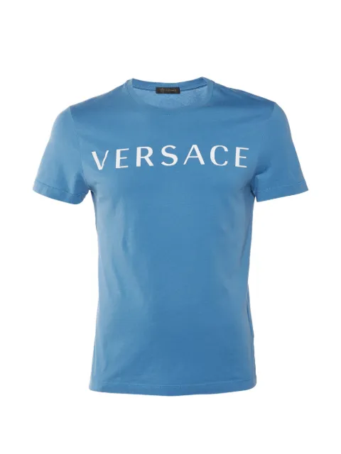 Versace Pre-Owned camiseta con logo estampado